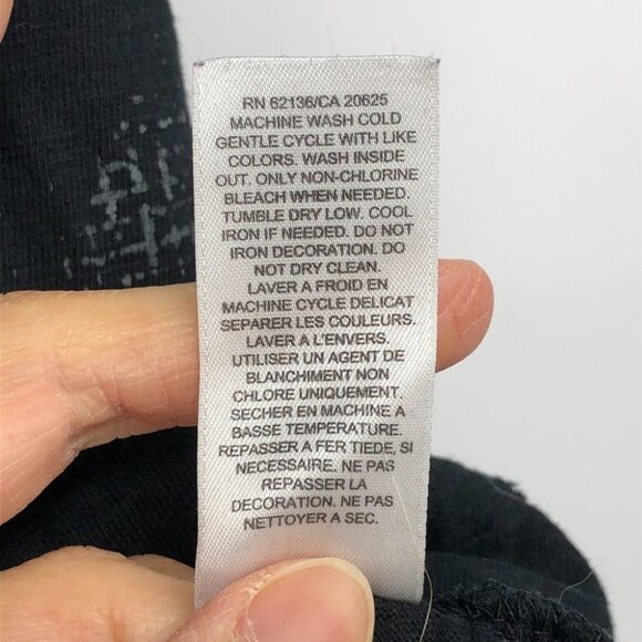 Guess Men's Black Short Sleeve Graphic Print T-Shirt size M - Picture 7 of 13